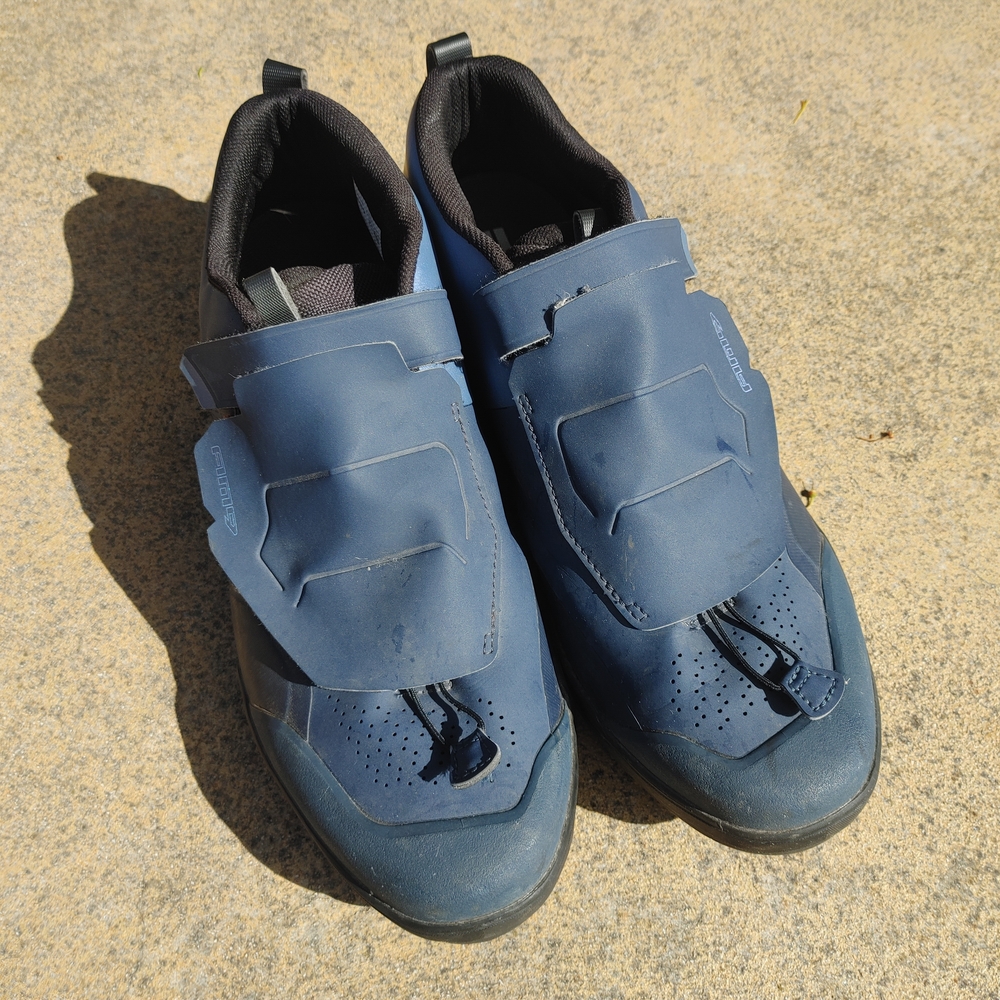 Men's Navy Cycling Shoes - Unbranded
